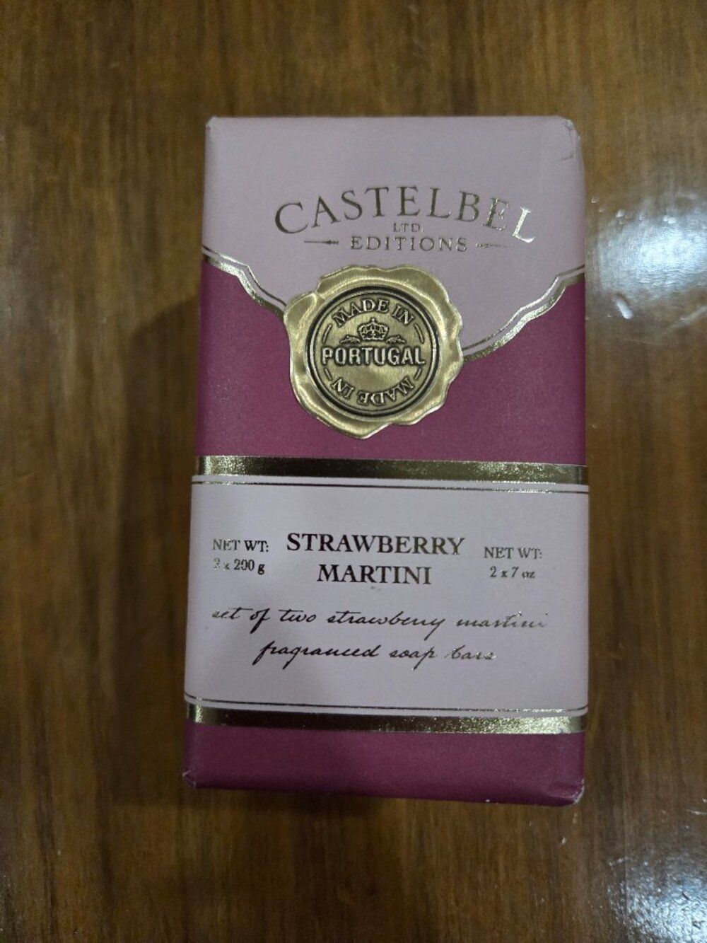 Castelbel LTD Editions Strawberry Martini Soap Bars